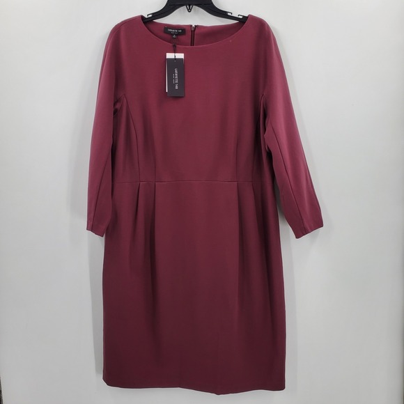 Lafayette 148 New York Dresses & Skirts - Lafayette 148 New York Berry Sheath Dress Size 1x NEW
